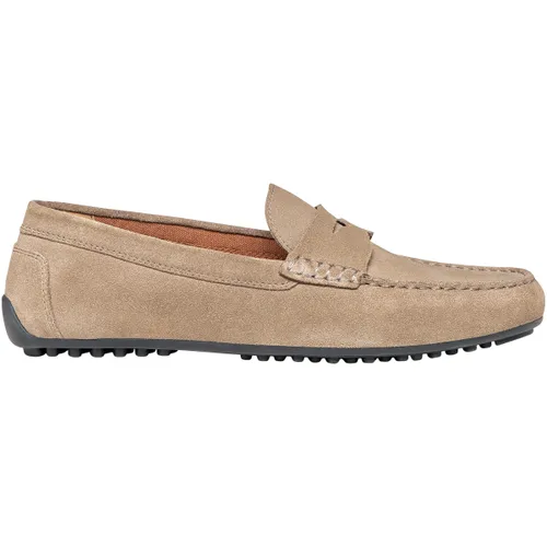 Mocassins Mocassin Cuir U Istria - Geox - Modalova