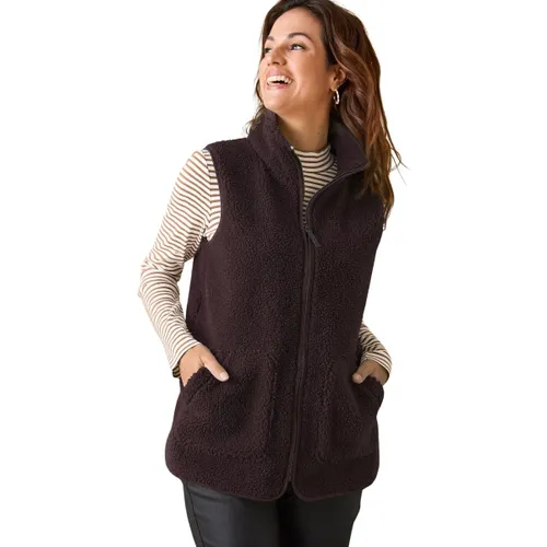 Veste Blouson sans manches moutonnée détente - Daxon - Modalova