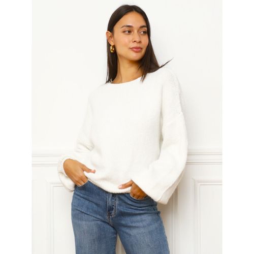 Pull Pulls - Blanc - La Modeuse - Modalova