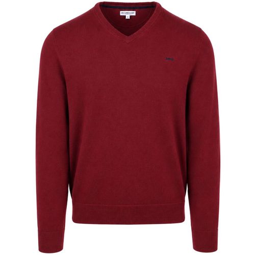 Sweat-shirt Pull Col en V Burgundy - Mcgregor - Modalova