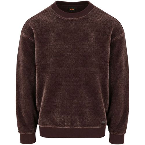Sweat-shirt BOSS Pull Clash Marron - BOSS - Modalova