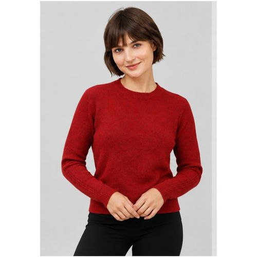Pull Pull Col Rond F, Bordeaux - Kebello - Modalova