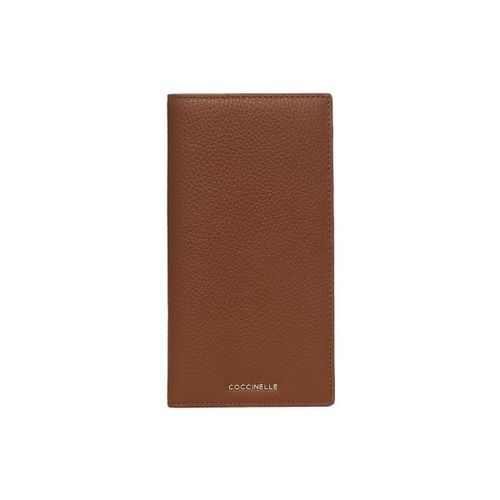 Portefeuille Metallic Soft Document Holder Grained Leather - Coccinelle - Modalova