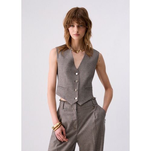 Gilets de costume Gilet en pied-de-poule - Liu Jo - Modalova