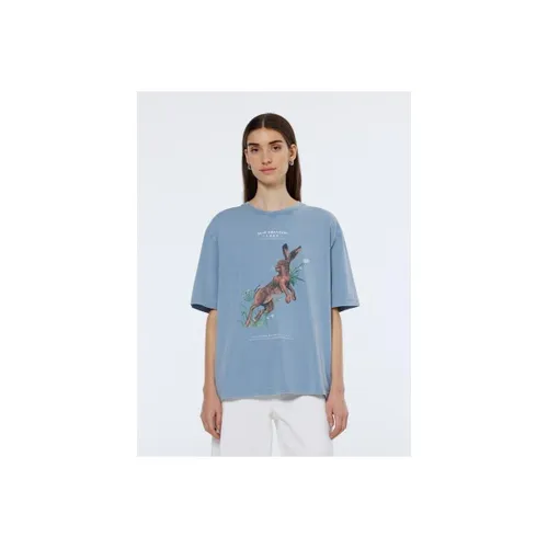 T-shirt - WASHED ARTWORK LOOSE - Scotch & Soda - Modalova