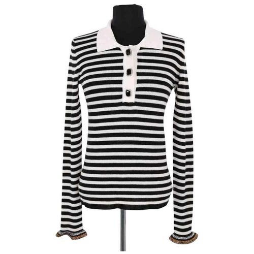 Pull Pinko Pull rayé blanc et noir - Pinko - Modalova