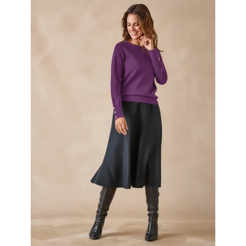 Pull Pull col rond avec laine mérinos - Daxon - Modalova