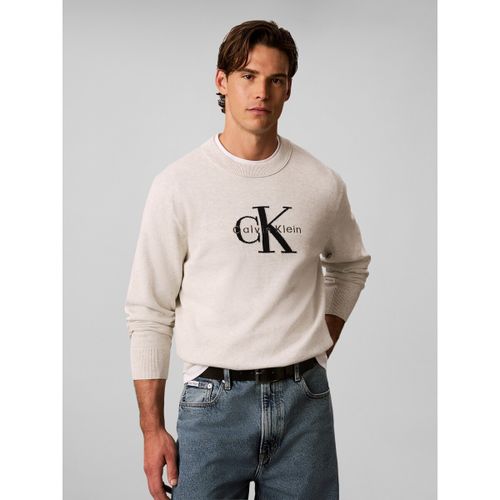 Sweat-shirt Ls Clsc Cttn Mnlgo C - Calvin Klein Jeans - Modalova