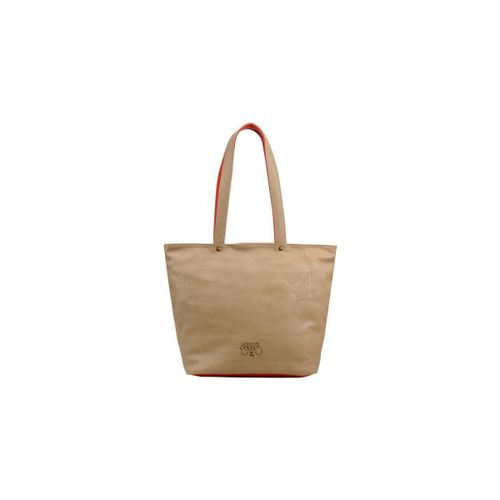 Sac Sac Elegance 2 Taupe/Mandarine - Le Temps des Cerises - Modalova