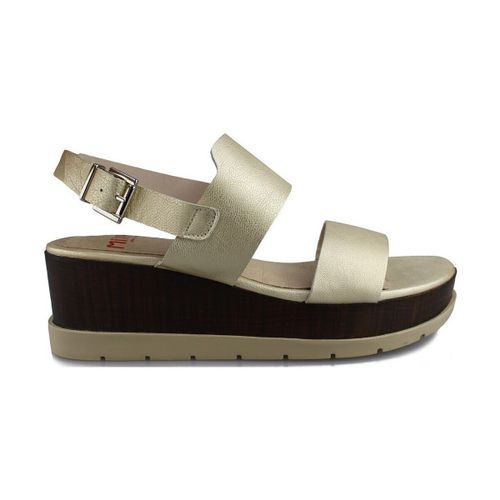 Sandales compensées 16108 beige - Mikaela - Modalova