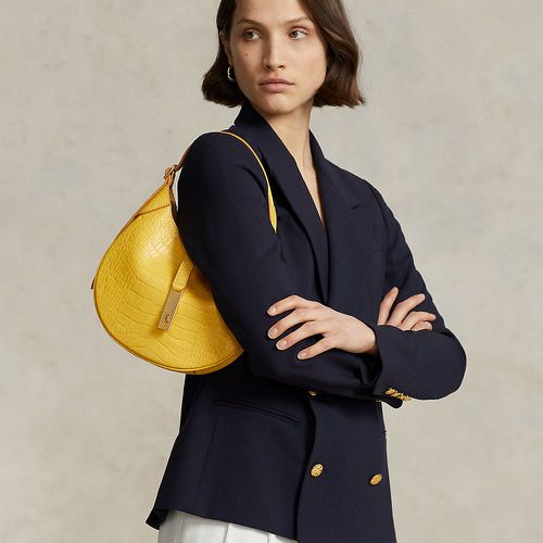 Petit sac Shoulder Polo ID gaufré - Polo Ralph Lauren - Modalova