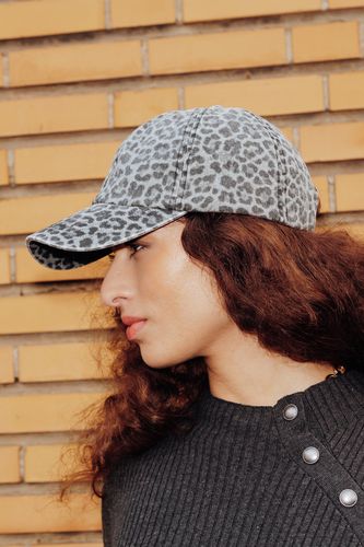 Casquette léopard Imprimé gris Unique - Promod - Modalova
