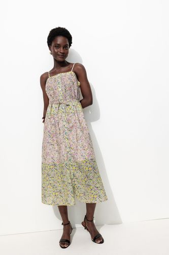 Robe fleurie à bretelles Imprimé multicolore 40 - Promod - Modalova