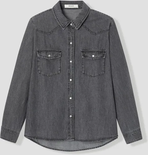 Chemise en jean Jeans gris - Promod - Modalova