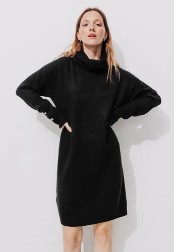 Robe-pull col roulé Noir - Promod - Modalova