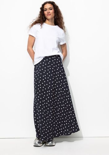 Jupe midi évasée Imprimé marine XL - Promod - Modalova