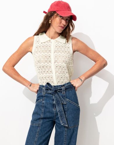 Gilet sans manches Ecru S - Promod - Modalova