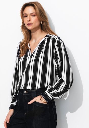 Blouse rayée Rayé bleu S - Promod - Modalova