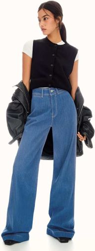 Jean large - Bleu Bleu 40 female - Bershka - Modalova