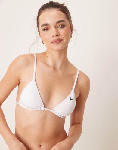 Nike - Essential - Haut de bikini triangle - Blanc Blanc XL female - Nike Swimming - Modalova