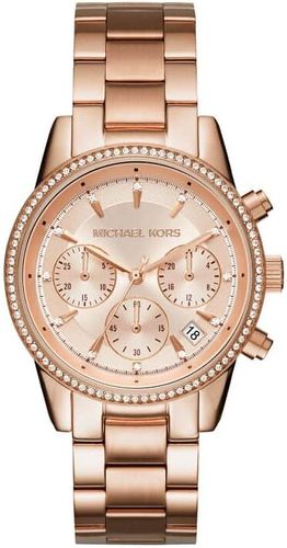 Bryant - Montre en acier Ã  mouvement chronographe - Or rose-DorÃ© DorÃ© One Size female - Michael kors - Modalova
