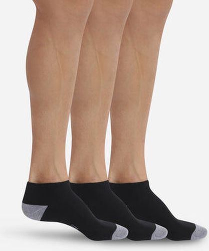 Lot de 3 socquettes de sport noires Eco Micro - Masculin - Taille 40/45 Noir 40/45 - Dim - Modalova