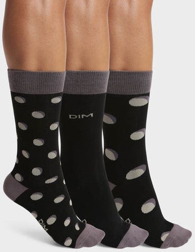 Lot de 3 paires de chaussettes à pois Eco Style - Masculin - Taille 43/46 43/46 - Dim - Modalova