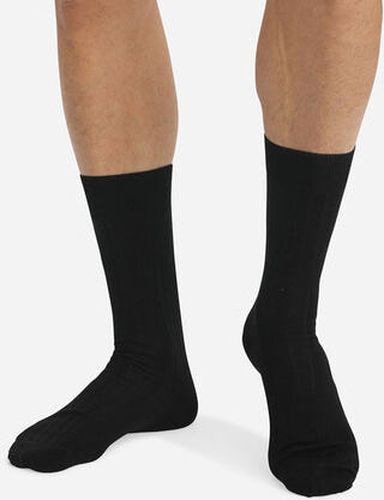 Lot de 2 chaussettes noires en fil d';Ecosse Noir 43/46 - Dim - Modalova