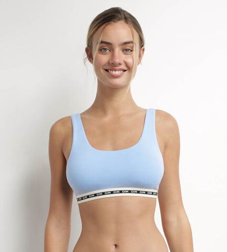 Brassière en coton modal Bleu Azur Icons Essentiel Bleu L - Dim - Modalova