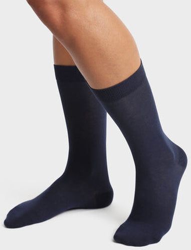 Lot de 2 paires de chaussettes en coton bio Bleu Marine Good Bleu 39/42 - Dim - Modalova
