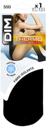 Mi-bas noirs Thermo Isole du froid 54D Noir 35/41 - Dim - Modalova