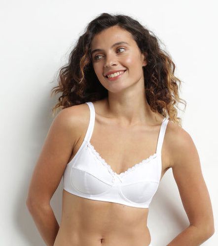 Soutien-gorge sans armatures blanc Eco - Féminin - Taille 90D Blanc 90D - Dim - Modalova