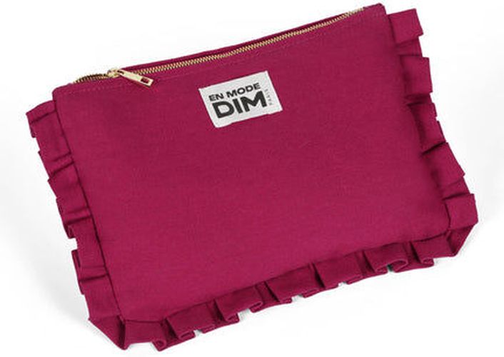 Pochette fuchsia avec fermeture zippée Violet TU - Dim - Modalova