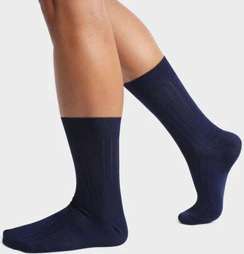 Lot de 2 paires de chaussettes Marine en fil d Écosse - Masculin - Taille 43/46 43/46 - Dim - Modalova