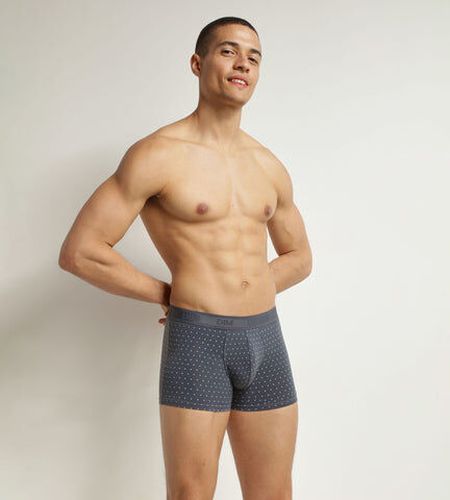 Boxer en coton stretch Lavande à pois Fancy - Masculin - Taille 3 3 - Dim - Modalova