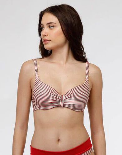 Haut de maillot de bain à armatures, rayures 95B - Dim - Modalova