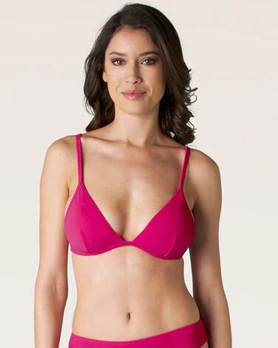 Haut de maillot de bain souple fuchsia - Féminin - Taille 90C 90C - Dim - Modalova