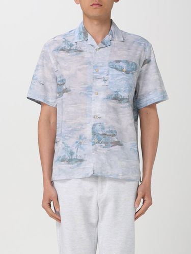 Chemise couleur Bleu Azur M - Eleventy - Modalova