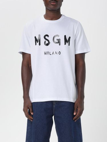 T-Shirt MSGM Homme couleur Blanc M - Msgm - Modalova