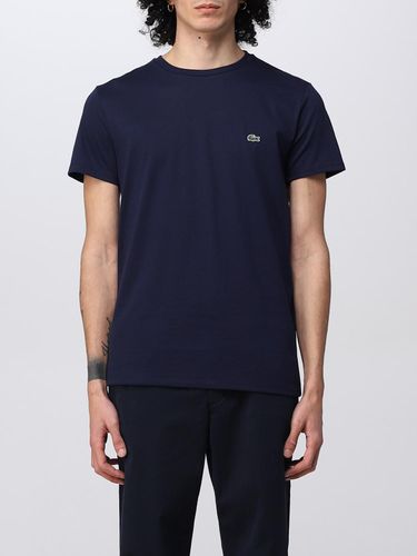 T-Shirt couleur Bleu 7 - Lacoste - Modalova