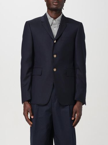 Blazer couleur Bleu 4 - Thom Browne - Modalova