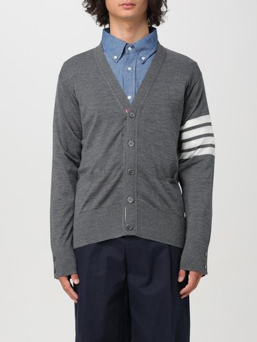 Cardigan couleur Gris 5 - Thom Browne - Modalova