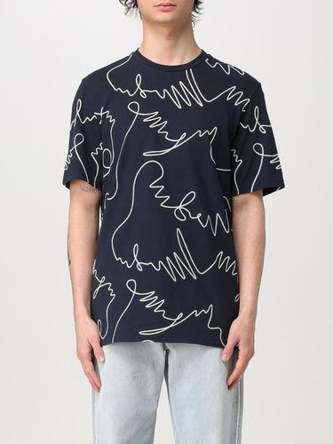 T-Shirt MSGM Homme couleur Bleu M - Msgm - Modalova
