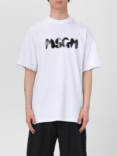 T-Shirt couleur Blanc 1 S - Msgm - Modalova