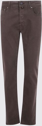Pantalon JACOB COHEN couleur Marron 37 - Jacob Cohën - Modalova