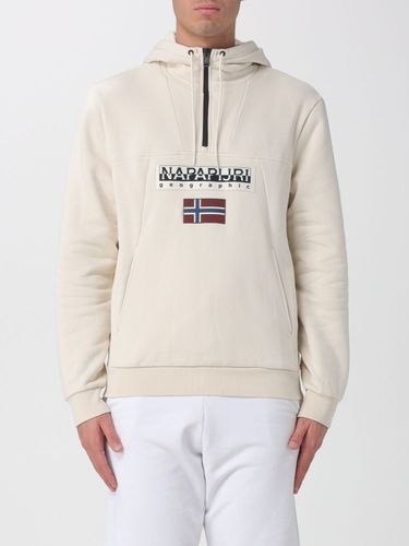 Sweatshirt couleur Beige XL - Napapijri - Modalova