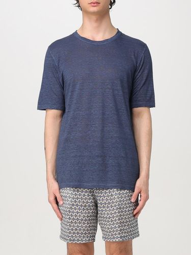 T-Shirt couleur Bleu Marine 3XL - 120% Lino - Modalova