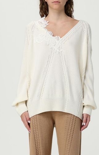 Pull couleur Jaune Crème M - Ermanno Scervino Life - Modalova