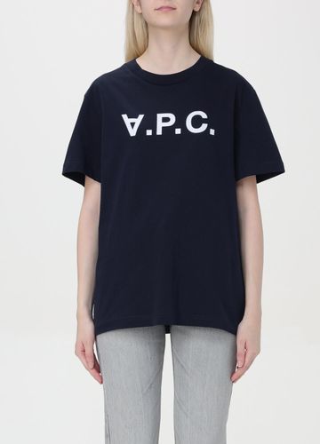T-Shirt A. P.C. couleur Bleu Marine M - A.P.C. - Modalova