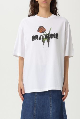 T-Shirt couleur Blanc 40 - Marni - Modalova